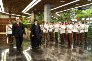 استقبال رسمی رئیس جمهور کوبا از دکتر رئیسی