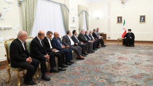 الدکتور رئیسی: یتابع الصهاینة تخییب آمال الشباب الفلسطینیین من تحریر أراضیهم عبر تطبیع العلاقات مع البلدان الاسلامیة/ الیوم بفضل دماء الشهداء الزکیة تتجه قلوب الشعوب فی أنحاء العالم نحو أرض فلسطین/ زیاد نخالة: نفتخر بانجازات الجمهوریة الاسلامیة الایرانیة
