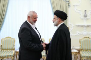 دیدار رئیس دفتر سیاسی حماس با رئیس جمهور