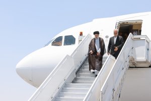 ورود رئیس جمهور به شهرستان رفسنجان