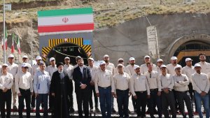 Determination, technological effort, skill, knowledge, ability of Iranian nation demonstrated in construction of 2nd phase of Tehran-North Freeway/ By using this phase, we will witness improvement of traffic safety, reduction of travel time, fuel consumption
