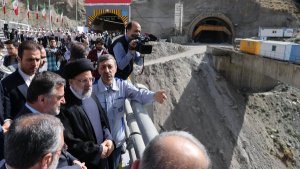 Inauguration of 2nd phase of Tehran-North Freeway with the presence of Dr Raisi
