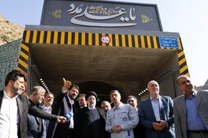 افتتاح مسیر رفت قطعه دوم آزاد راه تهران - شمال