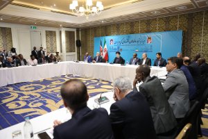 دیدار با تجار و فعالان اقتصادی کنیا و ایران