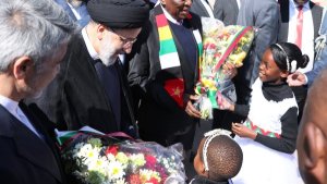 Dr Raisi enters Zimbabwe
