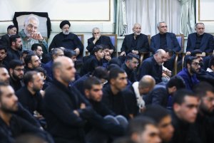 مراسم عزاداری شام غریبان شهدای کربلا با حضور دکتر رئیسی