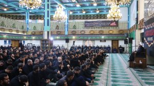 Mourning ceremony of Sham-e Ghariban of Karbala martyrs held with the presence of Dr Raisi
