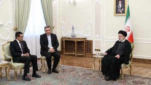 دیدار وزیر خارجه سریلانکا با رئیس جمهور
