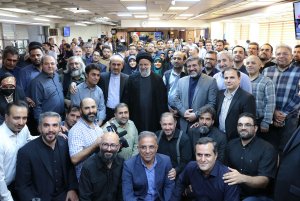 بازدید دکتر رئیسی از سازمان صدا و سیما