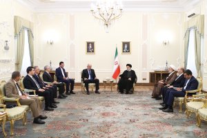 دیدار رئیس مجلس الجزایر با رئیس جمهور