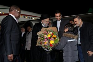 ورود دکتر رئیسی به « پرتوریا »