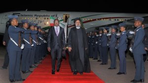 Dr Raisi arrives in Pretoria, South Africa
