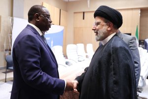 دیدار رئیس جمهور سنگال با آیت الله رئیسی