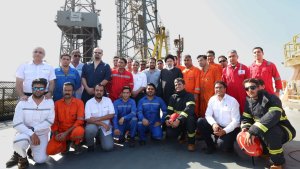 Dr Raisi visits gas production platform of 11th phase of South Pars field/ Start of gas production from the most Iranian phase of South Pars field after a 20-year hiatus
