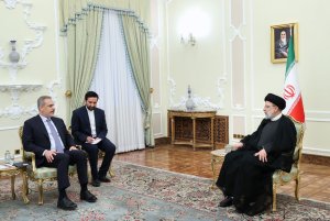 دیدار وزیر خارجه ترکیه با رئیس جمهور