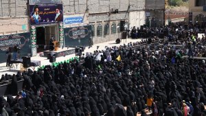 Enemy wanted Ashura to be the end, but with the blessing of the blood of Imam Hussein (AS), it became the origin of all uprisings/ Philosophy of Ashura to give people power of analysis, insight to distinguish right way from wrong way
