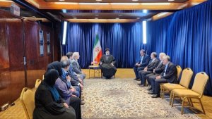أکد علی ضرورة‌ التلاحم و الانسجام بین أعضاء مؤسسة الشیعة بالولایات المتحدة لتنمیة ثقافة أهل البیت علیهم السلام/ أعلن عن استعداد الحکومة الایرانیة لتضافر الجهود و التعاون مع مؤسسة الشیعة بالولایات المتحدة