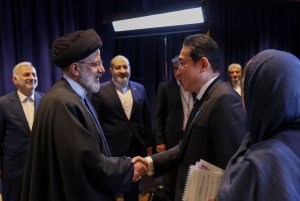 دیدار نخست وزیر ژاپن با رئیس جمهور
