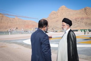 بازدید از خط انتقال آب به استان اصفهان