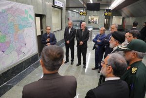 مراسم افتتاح 4 ایستگاه مترو در خطوط 6 و 7 و آغاز عملیات حفاری مکانیزه تونل خط 10