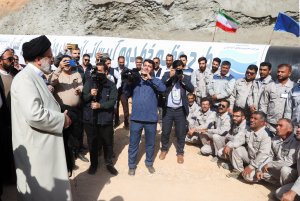 بهره برداری رسمی از طرح عظیم خط دوم انتقال آب شرب کلانشهر شیراز از سد درودزن