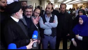 در حاشیه بازدید رئیس‌جمهور از خبرگزاری صداوسیما/ صمیمی با خبرنگاران