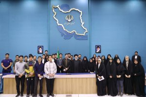 meeting with a group of elite teenagers