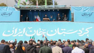سخنرانی در اجتماع باشکوه مردم سنندج