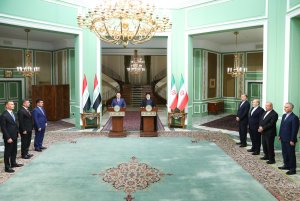 دکتر رئیسی: اقدامات آمریکایی‌ها برخلاف ادعاهای آنان دست صهیونیست‌ها را برای جنایت بازتر می‌کند/ روابط سیاسی، اقتصادی و امنیتی دو کشور روز به روز در حال ارتقاست/السودانی: کسانی که خواهان عدم گسترش دامنه بحران هستند، به رژیم صهیونیستی برای توقف جنایتش فشار بیاورند/ اجازه نخواهیم داد هیچ گروهی از خاک عراق خطری متوجه ایران کند