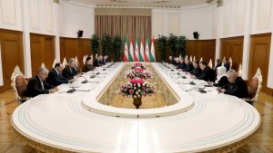 Dr Raisi: Numerous historical, civilisational commonalities between Iran and Tajikistan suitable basis for deepening ties/ As two Muslim countries, we are obliged to try to end historical oppression of Palestinians/ Emomali Rahmon stresses establishing a comprehensive ceasefire in Gaza
