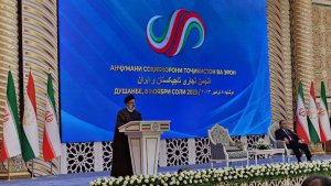 الدکتور رئیسی: التعرف علی القدرات و المنتجات الایرانیة و الطاجیکیة أرضیة‌ خصبة لتفعیل الاتفاقیات المبرمة بین الطرفین/ یجب علی النشطاء الاقتصادیین للبلدین ان یحاولوا لتحقیق الاتفاقیات المبرمة/ الرئیس الطاجیکی: ایران إحدی أولویات طاجیکستان الرئیسیة لتنمیة الشراکة الاقصادیة