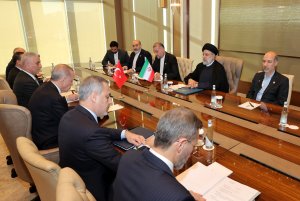 دیدار روسای جمهور ایران و ترکیه