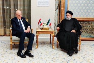دیدار نخست وزیر لبنان با رئیس جمهور