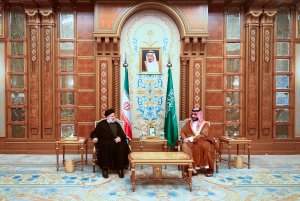 دیدار ولیعهد عربستان با دکتر رئیسی