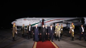 Dr Raisi arrived in Tehran a few minutes ago
