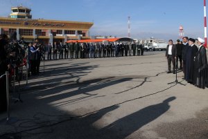 ورود رئیس جمهور به استان چهارمحال وبختیاری