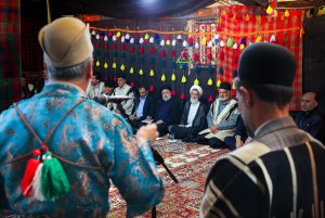 دیدار رئیس جمهور با جمعی از سران عشایر چهارمحال‌وبختیاری