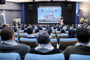 آئین افتتاح بیمارستان امام خمینی (ره) شهریار