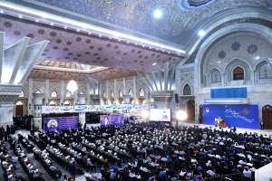 گردهمایی سراسری مسئولین بسیج دانشجویی و طلاب بسیجی