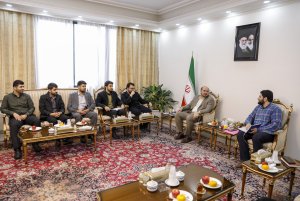 دیدار با اعضای اتحادیه جامعه اسلامی دانشجویی