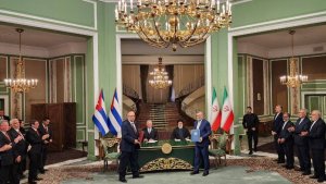 Dr Raisi, Miguel Diaz-Canel ink joint statement on deepening strategic, bilateral ties/ 7 pacts, MoCs between Iran and Cuba signed