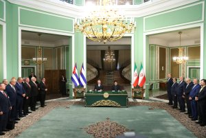 دکتر رئیسی: روابط ایران و کوبا پس از انقلاب همواره دوستانه و رو به گسترش بوده است/ ضرورت ایجاد ائتلافی جهانی برای حمایت از حقوق ملت فلسطین/ رئیس جمهور کوبا: دیدار از ایران برای ما دارای مفهوم و معنای بالایی است/ محکومیت نسل‌کشی صهیونیست‌ها و تاکید بر توقف فوری این جنایات