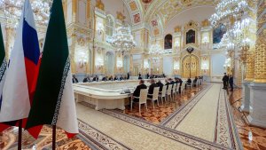 انعقد اجتماع مشترك للوفدین الایرانی و الروسی رفیعی المستوی