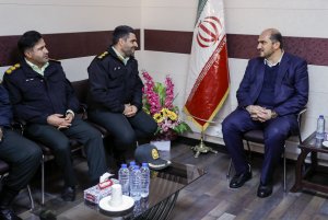 تجلیل از جانبازان مدافعان امنیت نیروی انتظامی استان البرز