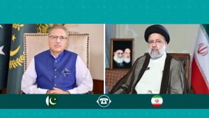 Dr Raisi's emphasis on coordinated action by Islamic countries to stop Zionist regime's murder, crime machine in Gaza/ Pakistan's greater efforts to improve border security imperative/ President of Pakistan's appreciation to Iran as leader of efforts to defend rights of oppressed Palestinian people/ Emphasis on Pakistan's efforts to improve security of common borders
