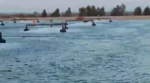  بازدید رئیس‌جمهور از محل تصفیه‌خانه فاضلاب گنبدکاووس