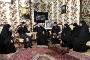 حضور در منزل سردار شهید سید رضی موسوی
