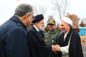 ورود رئیس جمهور به استان زنجان