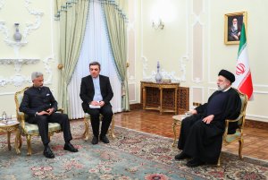دیدار وزیر خارجه هند با رئیس جمهور