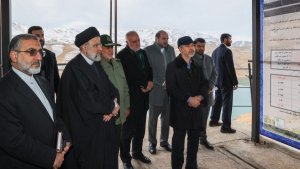 Dr Raisi visits final stages of construction of Dam
